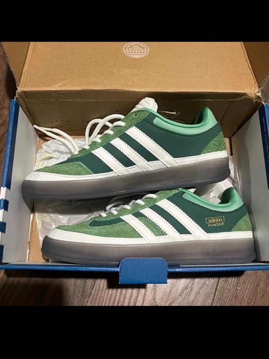 adidas Shoes - Bad Bunny green gazelles